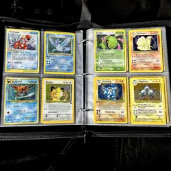 Lot of 100 ALL HOLO Vintage Pokemon Card Binder Collection Charizard - Image 5