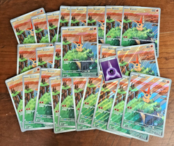 Victini 208 - JUMBO - Pokemon Card Black Star Promo - Lot of 25 Cards - English - Image 1