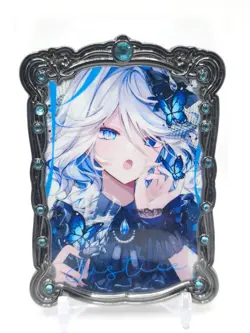 Goddess Story - Black Metal Waifu Trading Card - Furina - NUMBERED 73/125 - Image 1