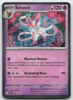 Sylveon - (Cosmos Holo) Promo SV: Scarlet & Violet Promo Cards 172 NM - Image 1