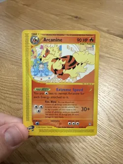 Pokemon Card - Arcanine Aquapolis 2/147 Non-Holo Moderate Play - Image 2