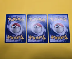 Vintage Pokemon Card Lot 1rst Edition HOLO Trainer 3 cards NM - Image 3