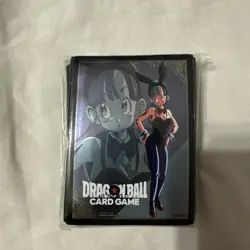 Dragon Ball Super Card Game Bandai Fest Exclusive Bunny Bulma Sleeves Sealed - Image 1
