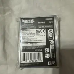 Dragon Ball Super Card Game Bandai Fest Exclusive Bunny Bulma Sleeves Sealed - Image 2