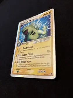 Pokemon TCG Tyranitar-EX Dragon Frontiers Holo Card 99/101 Delta Species - Image 3