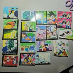 Dragon ball z 1999 Is It Defeat Or Victory That Wait In The DarkU 23 card lot - Image 1