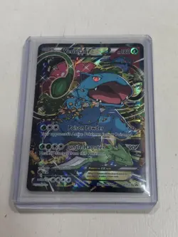 Pokemon TCG Venusaur EX Black Star Promo Full Art Holo Card XY123 - Image 1