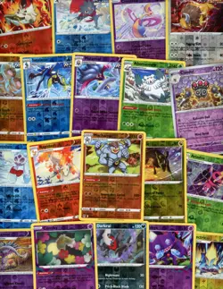 Pokemon Cards Lot 50x Holo Rare & Reverse Holo Authentic Trading Card Guaranteed - Image 2
