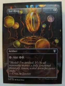 Magic: The Gathering - Sol Ring from Commander Masters (CMM) - 703 Nearmint Norm - Image 1