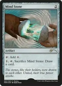Mind Stone - Foil (Wizards Play Network 2021) NM, English MTG Unique & Misc Prom - Image 1