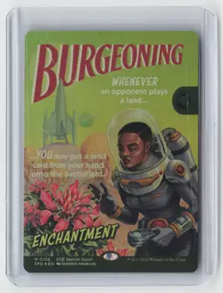 Burgeoning (Showcase) M Special Guests 126 NM (FOIL) - Image 1