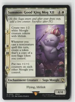 Summon: Good King Mog XII R Commander: FINAL FANTASY 26 NM - Image 1