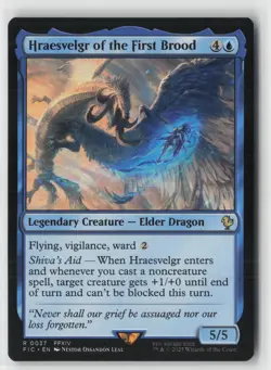 Hraesvelgr of the First Brood R Commander: FINAL FANTASY 37 NM - Image 1