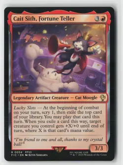 Cait Sith, Fortune Teller R Commander: FINAL FANTASY 54 NM - Image 1