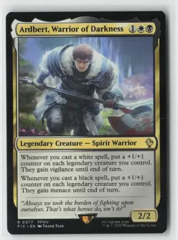 Ardbert, Warrior of Darkness R Commander: FINAL FANTASY 77 NM - Image 1