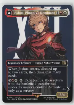 Joshua, Phoenix's Dominant (Borderless) R FINAL FANTASY 397 NM - Image 1
