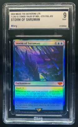 2023 Magic MTG Lord of Rings Storm Saruman Foil #0072 - Image 1
