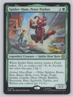 Spider-Ham, Peter Porker Normal R Marvel's Spider-Man 114 NM - Image 1
