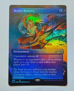 Mystic Remora (Borderless) Secret Lair Drop Foil MTG - Image 1