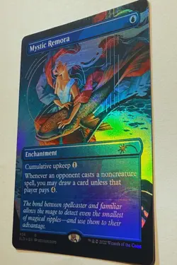Mystic Remora (Borderless) Secret Lair Drop Foil MTG - Image 2