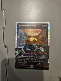 NM-Mint, English MTG Foil Devastating Onslaught (0387) - Fracture Foil - Showcas - Image 1