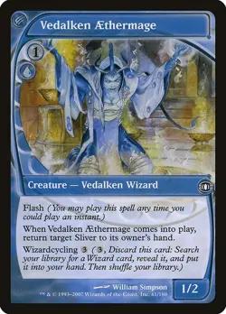 Vedalken Aethermage 1x MtG Future Sight SP/NM - Image 1