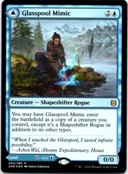 Glasspool Mimic - FOIL - Zendikar Rising - 60 LP - Image 1