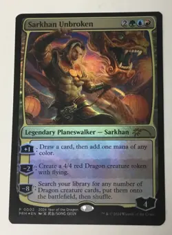 Sarkhan Unbroken (Year of the Dragon 2024) Standard Showdown Promos Foil - Image 1