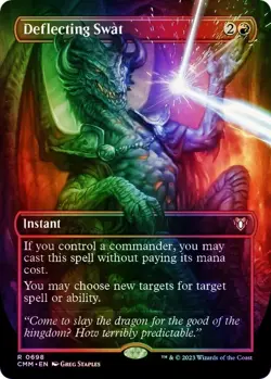 v1Deflecting Swat Borderless Foil MTG - Image 1