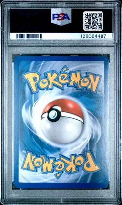 2010 POKEMON HEARTGOLD & SOULSILVER SPANISH #13 WOBBUFFET-HOLO PSA 8 - Image 2