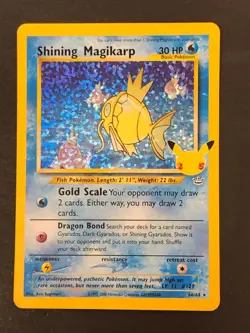 Pokemon Shining Magikarp 66/64 Celebrations NM Pokemon 2021 Near Mint - Image 1