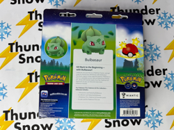 ⚡❄ Pokemon Go Bulbasaur Collection Box + 3 Booster Pack + Pin Sealed New - Image 2