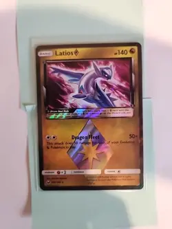 Latios 108/168 Prism Star Rare Sun & Moon Celestial Storm Pokemon TCG NM - Image 1