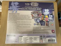 Pokemon TCG Chilling Reign POKEMON CENTER Elite Trainer Box ETB NEW/Sealed - Image 2