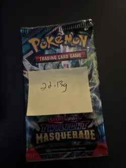 (VERY HEAVY) 22.13g Pokemon TCG Twilight Masquerade Booster Pack (SEALED)✅ - Image 4