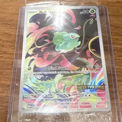 Pokemon Bulbasaur 133/132 English Sealed - Mega Evolution Stamped Promo - Image 1