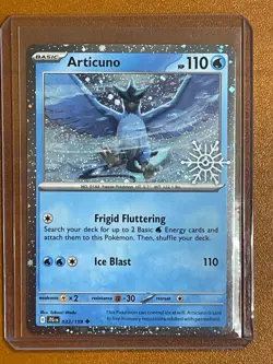 Journey Together Articuno (Snowflake Stamp) 032/159 Cosmos Holo Uncommon Pokemon - Image 1