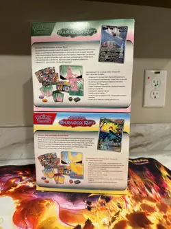 Lot (2) Pokemon TCG Paradox Rift ETB Factory Sealed! - Image 2