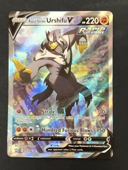 Rapid Strike Urshifu V - 153/163 - Battle Styles Alternate Art - NM - Pokemon - Image 1