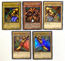 Yu-Gi-Oh Mixed Sets Exodia the Forbidden One All 5 Pieces Ultra Secret DMG-MP B - Image 1
