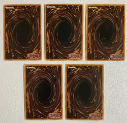 Yu-Gi-Oh Mixed Sets Exodia the Forbidden One All 5 Pieces Ultra Secret DMG-MP B - Image 2