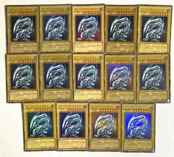 YGO Starter Deck Kaiba Blue-Eyes White Dragon SDK-001 Lot 14 Ultra Rare DMG-MP A - Image 1