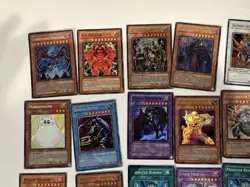 Yu-Gi-Oh! Holo Lot - Elemental Heroes, Cyber Twin, Thousand-Eyes, Tyrant Dragon - Image 2