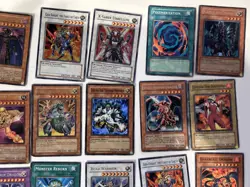 Yu-Gi-Oh! Holo Lot - Elemental Heroes, Cyber Twin, Thousand-Eyes, Tyrant Dragon - Image 3