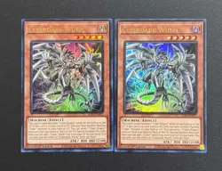 2025 YUGIOH ALIN 1ST ED ULTRA RARE CYBERDARK WURM X2 NM - Image 1