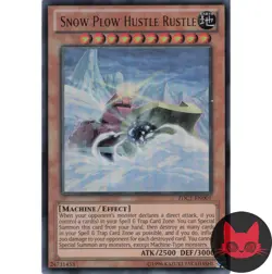 Yugioh Snow Plow Hustle Rustle ZDC1-EN001 Ultra Rare LP - Image 1