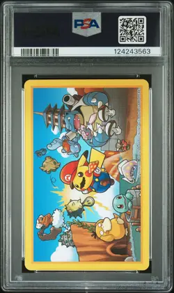 2016 POKEMON PLAYING CARDS MARIO PIKACHU LUIGI JOKER PSA 5 - Image 2