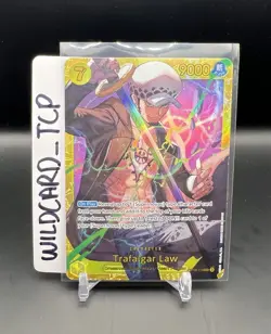One Piece Card Game Trafalgar Law OP10-119 SEC English - Image 1