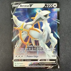 Pokemon TCG Arceus V SWSH306 Black Star Promo Trainers Toolkit 2023 Holo Card - Image 1