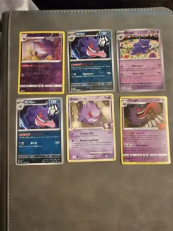 Gengar Evolution Line Pokemon Card Lot - Image 2